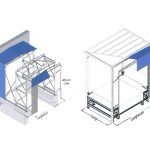 Struttura pedane e portali isotermici